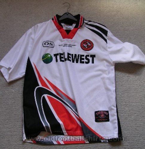 Dundee United Away football shirt 1998 - 1999