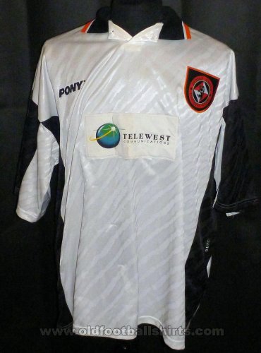 Dundee United Away football shirt 1997 - 1998
