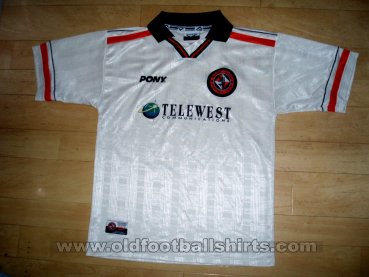 Dundee United Away football shirt 1997 - 1998