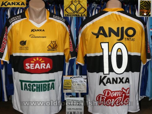 Criciúma Esporte Clube Home football shirt 2012 - 2013