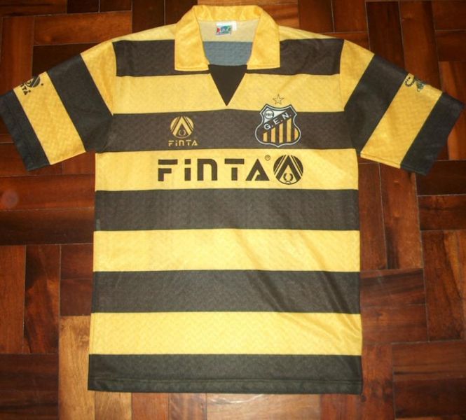 Maillot Vintage Gremio Esportivo Novorizontino N°10 – Finta, Porté Match, Taille L