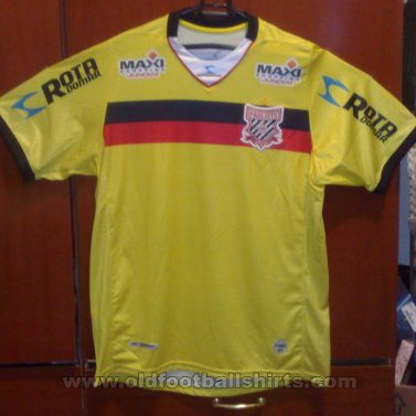 Paulista Futebol Clube Goalkeeper football shirt 2012
