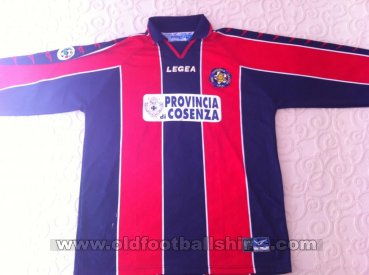 Cosenza Calcio 1914 Home football shirt 2001 - 2002