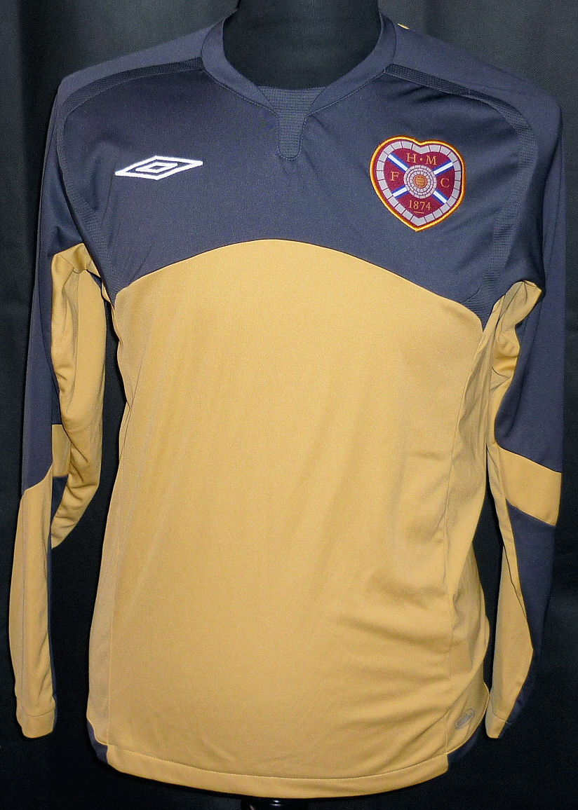 Heart Of Midlothian Goalkeeper football shirt 2009 - 2010 ...