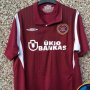 Heart Of Midlothian Home camisa de futebol 2009 - 2010