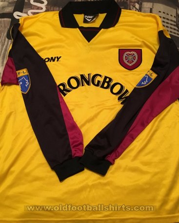 Heart Of Midlothian Away football shirt 1996 - 1997