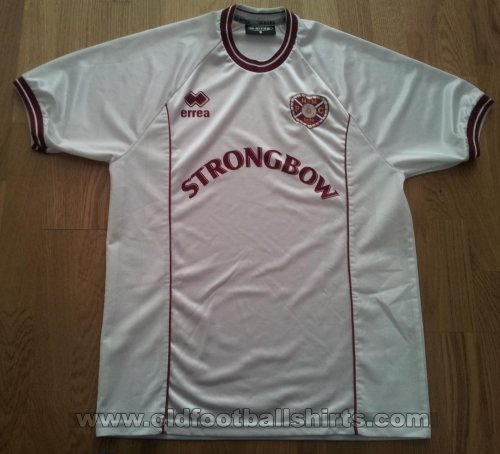 Heart Of Midlothian Away football shirt 2000 - 2002