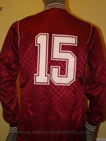 Heart Of Midlothian Home Fußball-Trikots 1988 - 1989