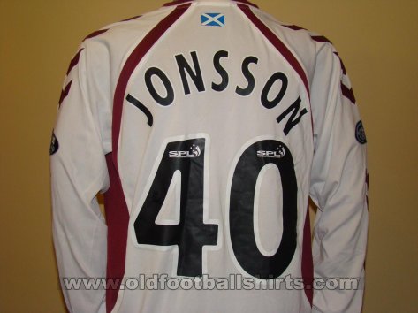 Heart Of Midlothian Away football shirt 2006 - 2007