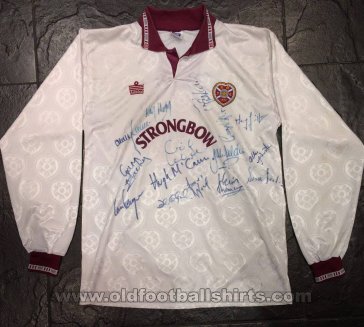 Heart Of Midlothian Weg Fußball-Trikots 1992 - 1993