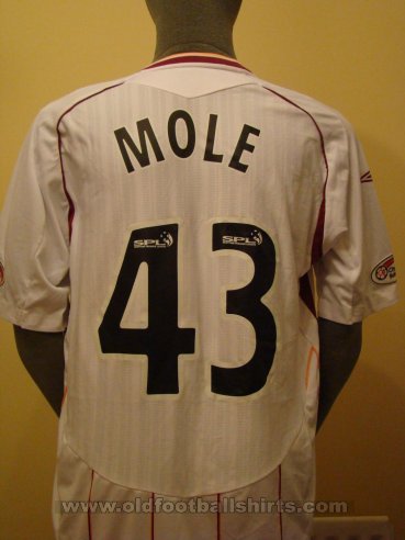 Heart Of Midlothian Away baju bolasepak 2007 - 2008