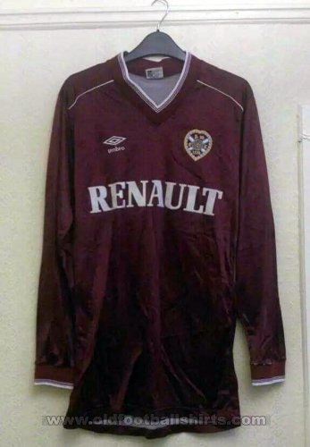 Heart Of Midlothian Home voetbalshirt  1984 - 1985