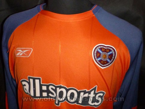 Heart Of Midlothian Goalkeeper football shirt 2004 - 2005