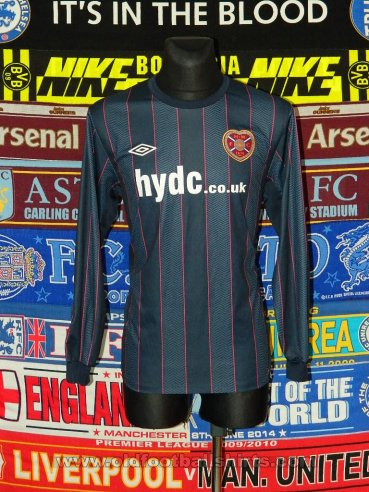 Heart Of Midlothian Μακριά φανέλα ποδόσφαιρου 2011 - 2012