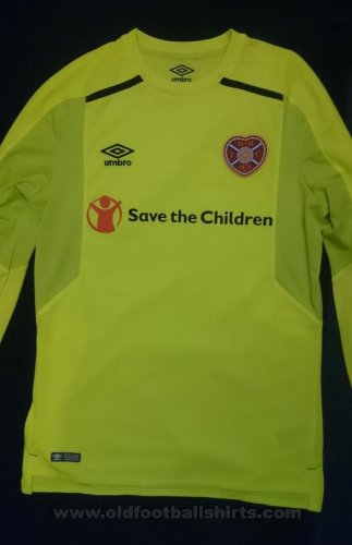 Heart Of Midlothian Goalkeeper football shirt 2017 - 2018
