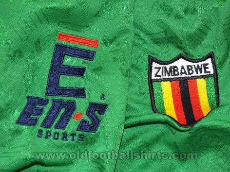 Zimbabwe Away football shirt 1992 - 1993