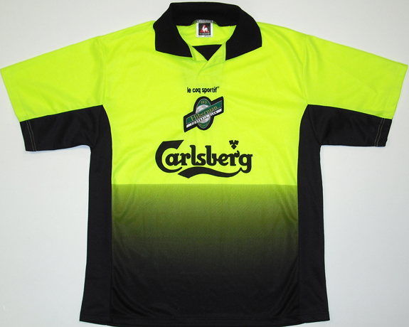 Maillot Extérieur Hibernian 1998-1999 Carlsberg Vintage - Le Coq Sportif, Taille XL