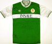 Hibernian Home football shirt 1985 - 1986