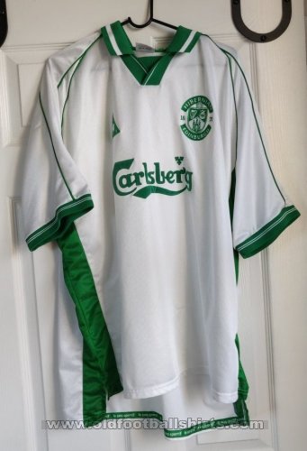 Hibernian Extérieur Maillot de foot 2000 - 2001