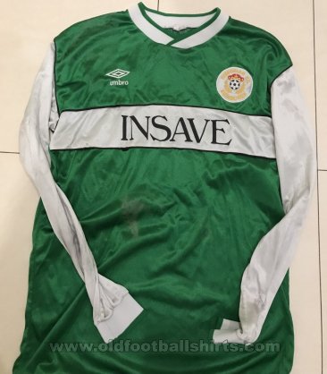 Hibernian Home football shirt 1985 - 1986