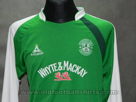 Hibernian Home football shirt 2007 - 2008