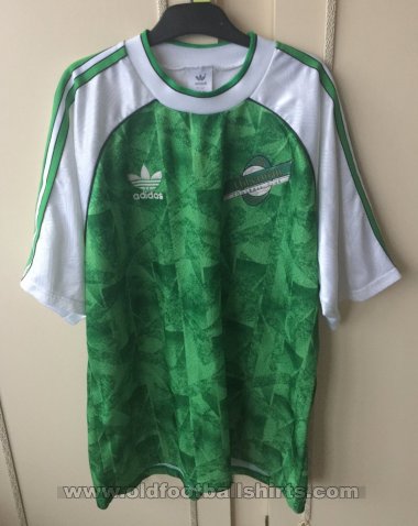 Hibernian Home football shirt 1991 - 1992