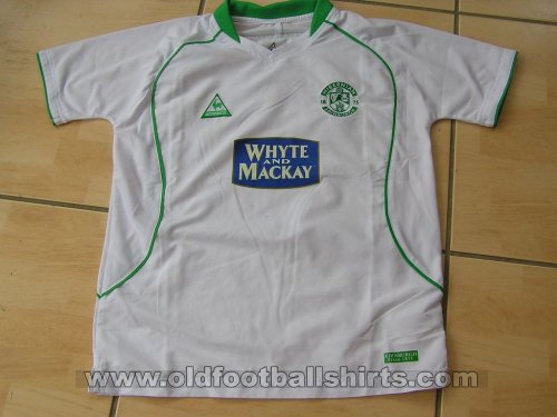 Hibernian Away football shirt 2004 - 2005