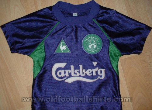 Hibernian Away football shirt 2002 - 2003