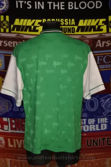 Hibernian Home Maillot de foot 1996 - 1998