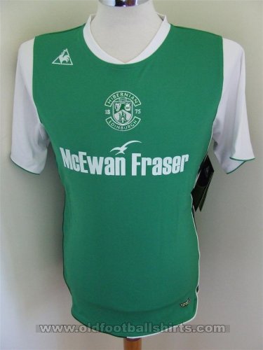 Hibernian Home camisa de futebol 2009 - 2010
