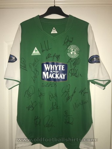 Hibernian Home football shirt 2004 - 2005