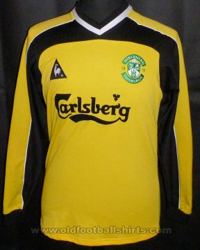 Hibernian Goalkeeper football shirt 2002 - 2003
