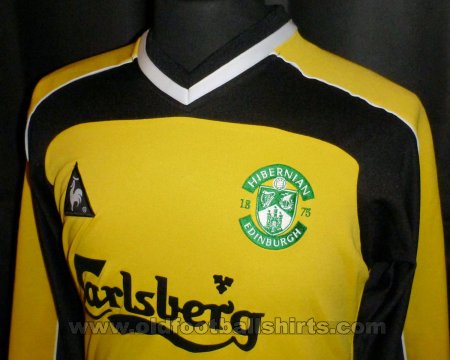 Hibernian Goleiro camisa de futebol 2002 - 2003