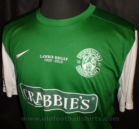 Hibernian Home football shirt 2013 - 2014