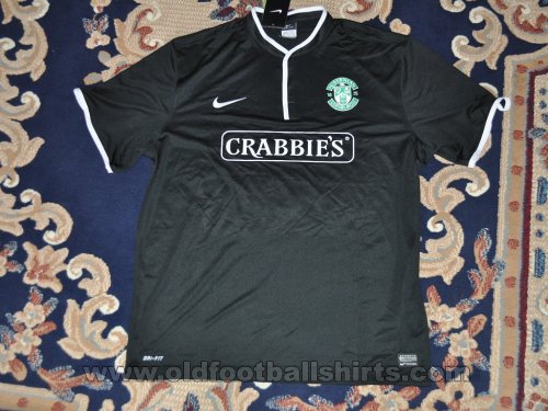 Hibernian Μακριά φανέλα ποδόσφαιρου 2013 - 2014