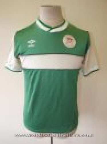 Hibernian Home football shirt 1985 - 1986