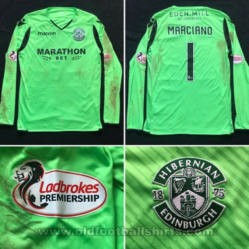 Hibernian Gardien de but Maillot de foot 2018 - 2019