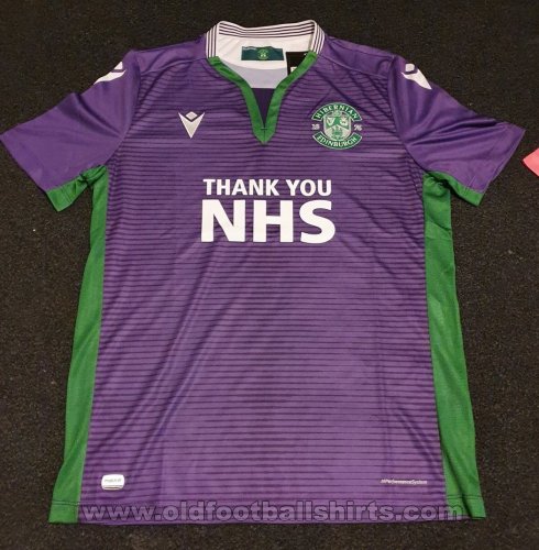Hibernian Τερματοφύλακας φανέλα ποδόσφαιρου 2020 - 2021