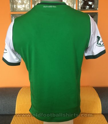 Hibernian Home φανέλα ποδόσφαιρου 2020 - 2021