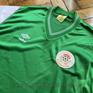 Hibernian Home football shirt 1984 - 1985