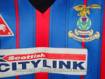 Inverness Caledonian Thistle Home football shirt 1996 - 1997