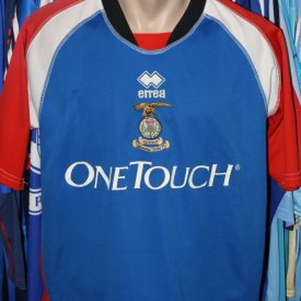 Inverness Caledonian Thistle Home voetbalshirt  2004 - 2006 sponsored by One Touch