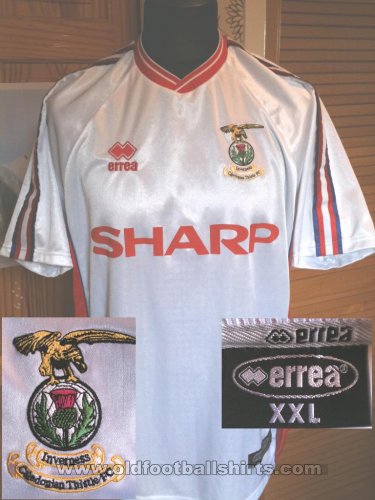Inverness Caledonian Thistle Away baju bolasepak 2002 - 2003