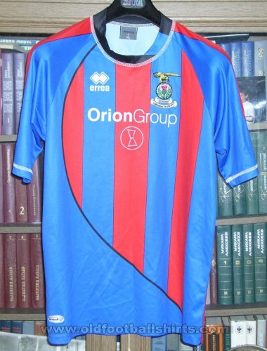 Inverness Caledonian Thistle Home baju bolasepak 2010 - 2011