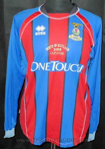 Inverness Caledonian Thistle Cup Shirt football shirt 2008