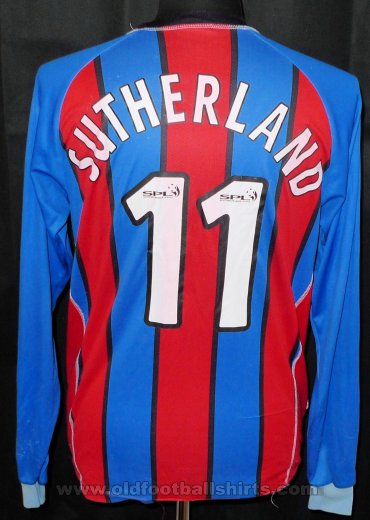 Inverness Caledonian Thistle Cup Shirt football shirt 2008