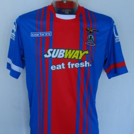Inverness Caledonian Thistle Home חולצת כדורגל 2015 - 2016 sponsored by Subway