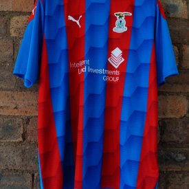 Inverness Caledonian Thistle Home voetbalshirt  2020 - 2021 sponsored by Intelligent Land Investments