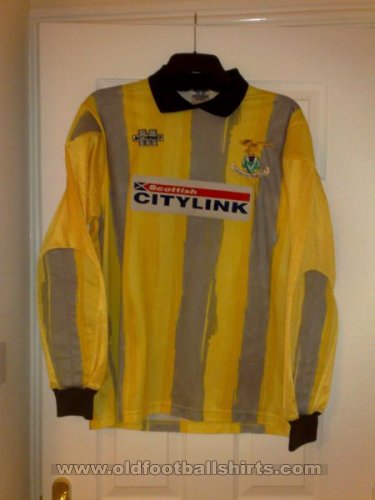 Inverness Caledonian Thistle שוער חולצת כדורגל 1995 - 1996