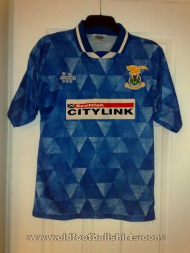 Inverness Caledonian Thistle Home football shirt 1995 - 1996